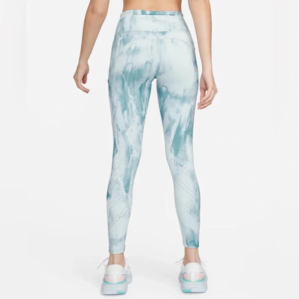 Nike Women's Dri-Fit Epic Luxe Mid-Rise Pocket Running Leggings - Picture 13 of 15